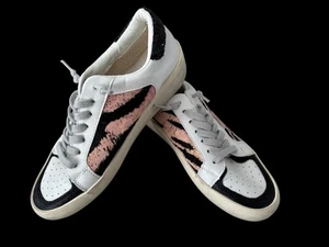 ZAPATILLAS HAVANA BOUNCE VINTAGE LIGERAMENTE USADAS NEGRAS BRILLANTES Y ROSA GAMUZA ESTRELLA - Imagen 1 de 20