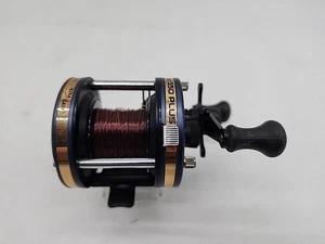 Abu Garcia Ambassadeur 550 Plus Levelwind Reel SWEDEN Matte Blue, Great Cond. - Picture 1 of 8