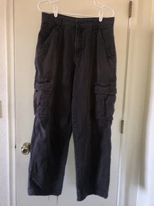 VTG Y2K Pants Mens 32x32 Canyon River Blues Double Cargo Pocket Wide Baggy Rave - Picture 1 of 12