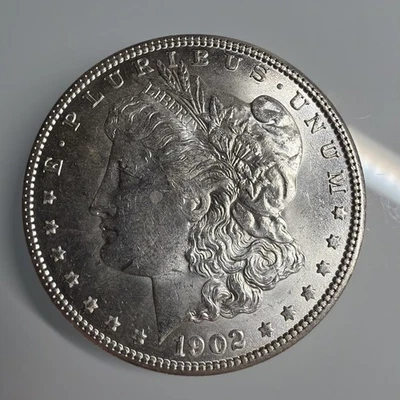 1902 O MORGAN SILVER DOLLAR! BEAUTIFUL UNCIRCULATED COIN! WOW! - Image 1 of 4