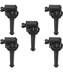 Pack of 5 Ignition Coils For Volvo C70 S60 S70 S80 V70 XC70 XC90 L5 L6 UF341NEW - Picture 1 of 1