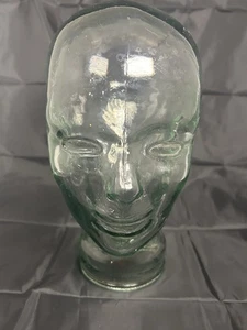Vidrios Spanish Recycle Glass Mannequin Head - Wig and Hat Display Life Size - Picture 1 of 6
