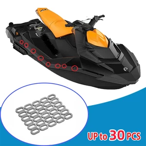 30PC Stainless Steel Body Deck Washer Spark Hull Washer Kit for SEADOO 291003880 - Picture 1 of 6