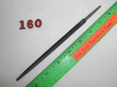 6" Triangle Slim Taper File Disston USA - Image 1 of 3