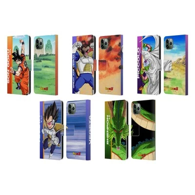 FUNDA LIBRO DE CUERO DRAGON BALL Z SAIYAN PERSONAJES ARCO PARA TELÉFONOS APPLE iPHONE Foto 1 de 4
