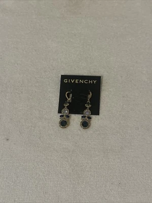 Pendientes colgantes de cristal tono dorado Givechy nuevos con etiquetas precio de venta sugerido por el fabricante 68,00 ENVÍO GRATUITO Foto 1 de 4