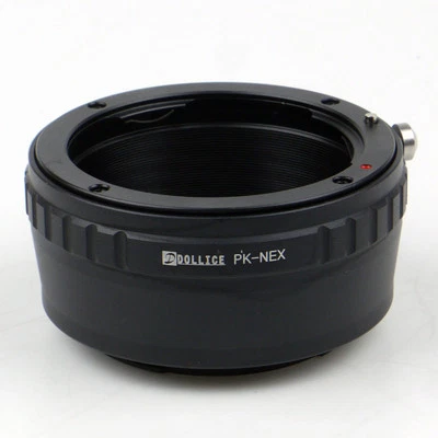 Dollice Pentax PK K Mount Lens To Sony NEX E Adapter A6300 7 A5000 A3000 A7 A7R - Image 1 of 2