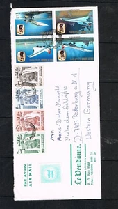 Bahrein 1978 Satz 248/51 und 256/59 auf Umschlag gebraucht  - Picture 1 of 2