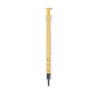 Acuject 1Ml Low Dead Space Syringe Yellow - Reduced Dead Space - 10, 20, 100