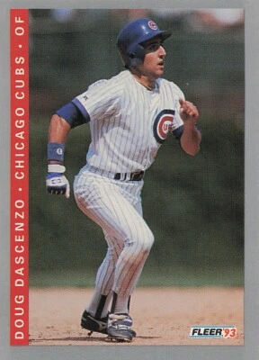 1993 Fleer #376 Doug Dascenzo - Image 1 of 2