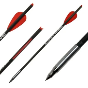 FMA SUPERSONIC REV PRO BOLT-WITH RPS ( 8/32 THREAD) POINT!USE ANY BROADHEAD! 6PK - Picture 1 of 1