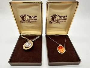 Vintage 1977 Elvis Presley Jewelry - Crystal ball, Color Photo, King Of Rock - Picture 1 of 5