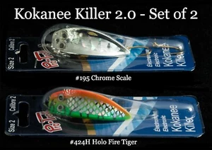 PRO-TROLL Kokanee Killer Size 2 #195 & #424h - Set of 2 - New - Picture 1 of 4