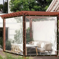 Porches Tarpaulin Tarp Chicken Coops Covers Garden Rainproof Film With Grommets