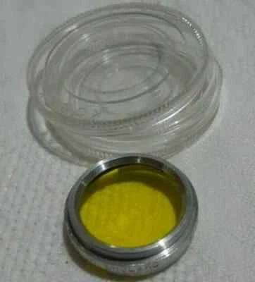 a Vintage Kodak Lens Cloud Filter Yellow Size No. 285 lens mounts 22 - 25mm A070 - Image 1 of 4