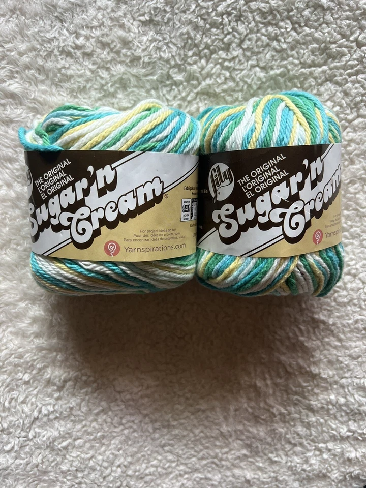 SpinRite Sugarn Cream Yarn Ombres Mod 435335
