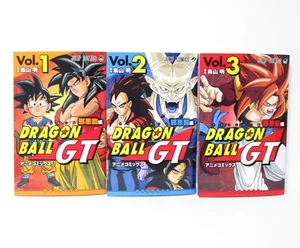 Dragon Ball GT Vol.1-3 Juego Manga Completo Edición Japonesa por Akira Toriyama - Imagen 1 de 10