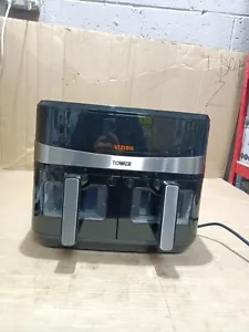 Tower, T17100, Vortx Vizion 9L Digital Dual Basket Air Fryer, Black, READ DESC - Picture 1 of 11
