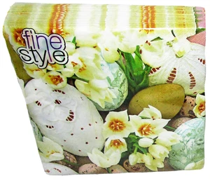EASTER LUNCHEON NAPKINS 40 Ct 3 Ply 13" X 13"EASTER EGGS And SPRING FLOWERS - Picture 1 of 1
