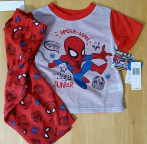Marvel Super Hero Adventures Spider-Man Pajama Set/NWT/Size 2T - Picture 1 of 10