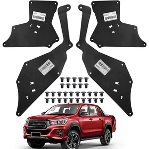 4x Front Fender Apron Seal Splash Shield for Toyota Hilux Fortuner 15–24 - Picture 1 of 7