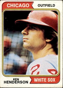 1974 Topps #394 Ken Henderson R1C708