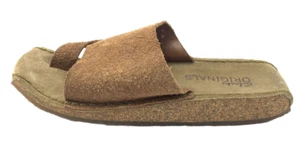 CLARKS ORIGINALS DAMEN SANDALEN SANDALETTEN PANTOLETTEN GR: 38 UK: 5 BRAUN - Bild 1 von 3