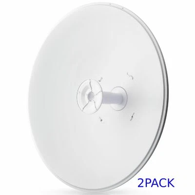 2 un. de Antena Puente Ubiquiti RD-5G30-LW RocketDish 5Ghz 30dbi P2P Ligera