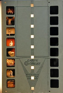 Carte COLORELIEF- COLLECTION " SEXI " de VIEW-MASTERS STEREO - Les naturistes - Foto 1 di 1