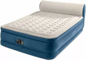 Intex 64460ND materasso gonfiabile testiera Airbed matrimoniale con pompa Rotex - Foto 1 di 8
