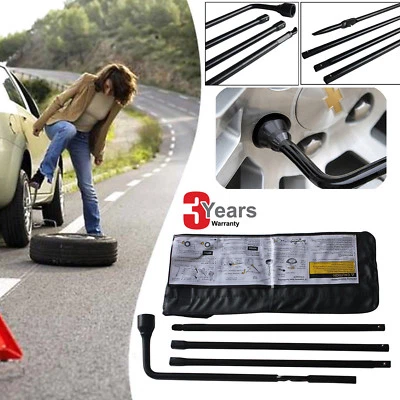 Spare Tire Tool Lug Wrench Set For GMC Silverado Sierra Chevy​ Yukon XL1500 2500 Foto 1 de 4