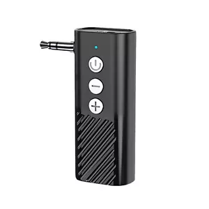 Jack Aux 5.3 Transmitter Receiver 3-in-1 Wireless Bluetooth Adapter Audio 3.5mm - Picture 1 of 19