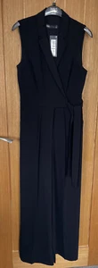 BNWT M&S Black Jumpsuit UK Size 8 - Picture 1 of 5