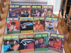 Vintage Star Trek Giant Poster book lot of 12 1976 1977 Vol. 1 - 11 & 13 - Picture 1 of 18