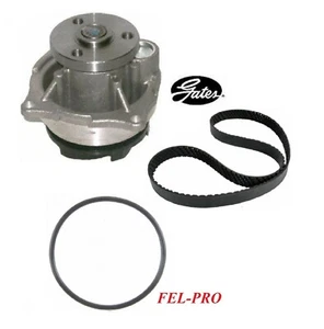 GATES Engine Water Pump & Belt & Gasket For FORD ESCORT L4 2.0L; DOHC 1998-2001 - Picture 1 of 1