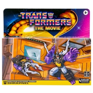 Transformers The Movie Retro G1 Decepticon Shrapnel Figure Hasbro - Picture 1 of 5