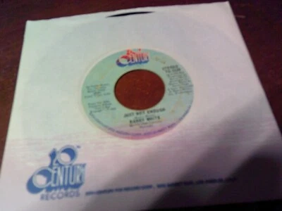 BARRY WHITE JUST NOT ENOUGH / CAN'T GET ENOUGH OF YOUR LOVE BABE 45 RPM RECORD Foto 1 de 3