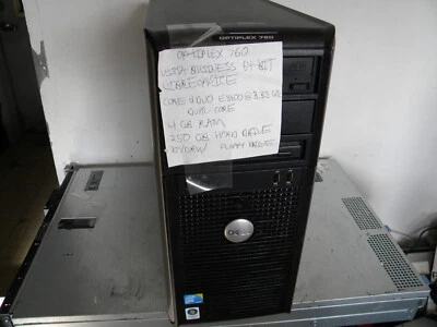 Dell Optiplex 760 E8600 C2D 3.3GHz 4GB 500GB DVDRW Tower Computer-Passed Diagnos - Image 1 of 4