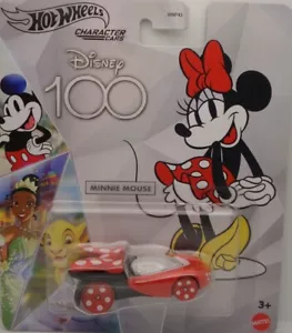 Hot Wheels Character Cars Minnie Mouse 2023 HNP70-4B10 DISNEY 100 ANIVERSARIO - Foto 1 di 7