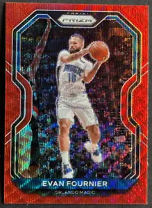 Baloncesto Evan Fournier 2020 Panini Prizm #216 Red Wave Orlando Magic - Imagen 1 de 2