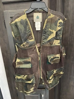 Northwest Territory Mens Camo Deluxe Non Insulated Hunting Vest XL - Image 1 of 3