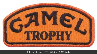 ROYAL GARMENT CAMEL TROPHY Aufnäher Aufbügler Patches Auto Motorrad Safari Rallye Offroad 4x4