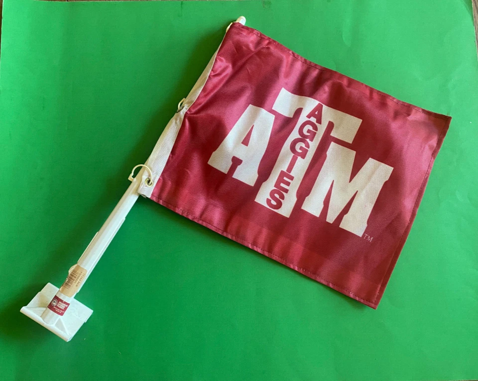 Rico Industries NCAA Texas A&M Aggies Standard Double Sided Car Flag