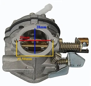 Carburetor Carb For Harley Davidson 2 Cycle Golf Cart 1967-1981 27158-67A - Picture 1 of 5