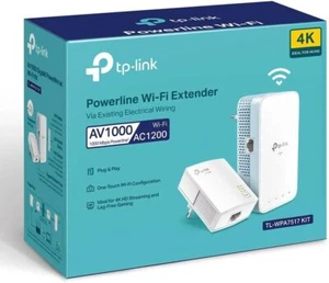 TP-Link TL-WPA7517 AC1200 Kit Powerline Access Point Dual WLAN Netzwerk 1200Mbps - Bild 1 von 7
