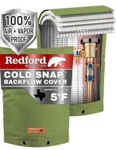 Redford Supply Cold Snap (5°F), Backflow Preventer Cover 18”x34” Green New - Picture 1 of 9