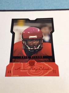 Kris Wilson RC 2004 Skybox LE #152  37/50 RED DieCut  Pittsburgh/Chiefs