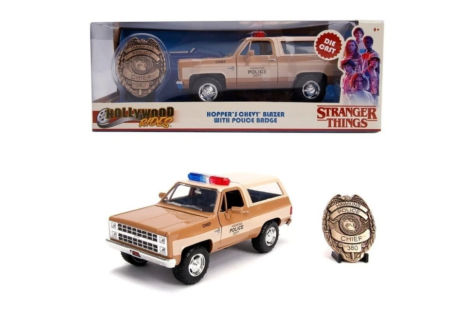 3807540-jada Toys Ja31111 Jada 1 24 Stranger Things Chevy Blazer con Distintivo