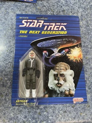 Star Trek The Next Generation Antican 3.75" Action Figure Galoob 1988 NIP - Image 1 of 4