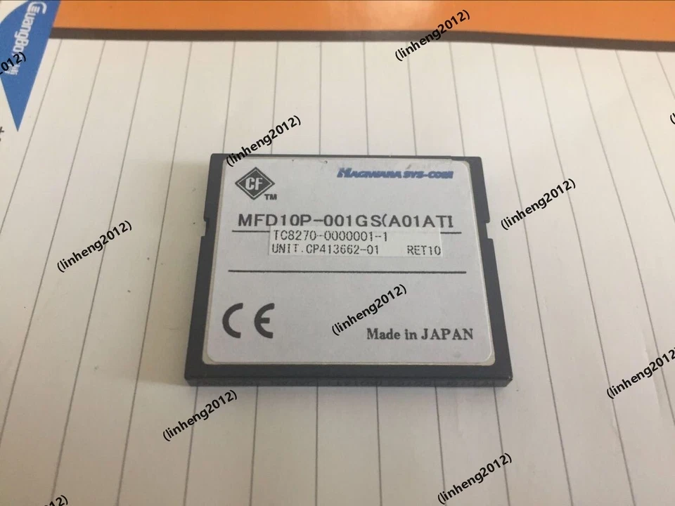 TOSHIBA 1GB CF CompactFlash CF memory card - Image 1 of 3